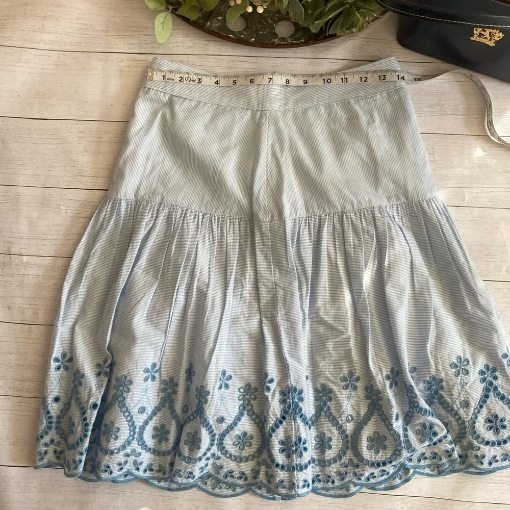 Draper James Embroidered Skirt